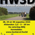 Drie dagen wandelplezier voor hond en baas - HW3D 2015 HSV-Tiel