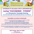 Lezing over vaccineren en titeren door Dierenarts Tannetje Koning