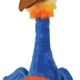 Happy pet bird brain struisvogel