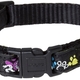 Rogz for dogs jellybean halsband neon chrome