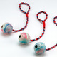 Rubber bal met touw