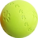 Boon rubberen bal met pootjes print met geluid