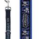 Rogz for dogs armed response multipurpose lijn, paws on blue zebra