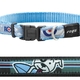 Rogz for dogs jellybean halsband, surf tartan