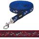 Rogz for dogs jellybean lijn, bones on red