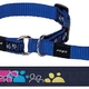 Rogz for dogs scooter choker, neon chrome