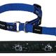 Rogz for dogs scooter choker, paw paint