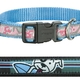 Rogz for dogs scooter halsband, surf tartan