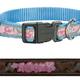 Rogz for dogs scooter halsband, feminine choco