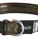 Rogz for dogs zip halsband, puppy chocolade