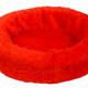Petcomfort bontmand met felle kleuren, fel