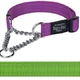 Rogz for dogs fanbelt choker lime
