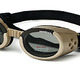 Hondenbril doggles chrome