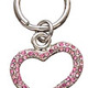Ketting hanger met kristallen. Ketting hanger met kristallen.