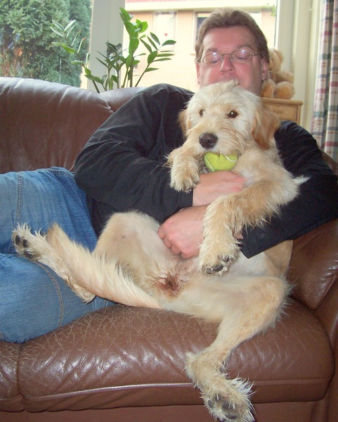 Matchy bij de baas...