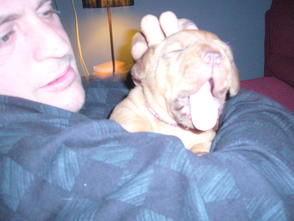 kijk!!!! zo klein als ik ben ... ik kan ook gapen als een grote hoor.. haha