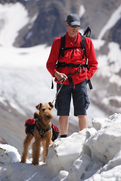 Met Hero op de gletcher