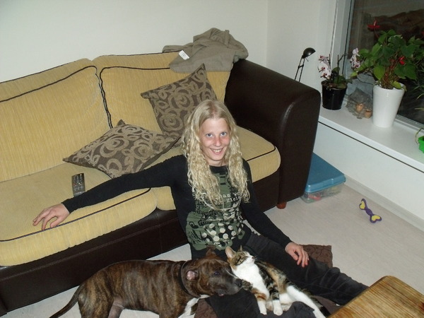 lekker lui met zn 3en