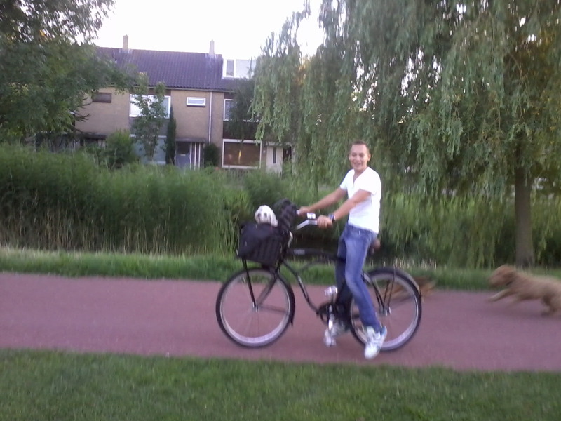op de fiets