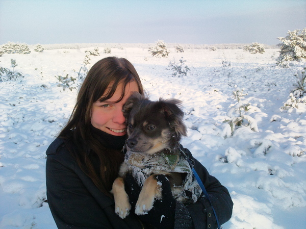 Samen op pad in de sneeuw