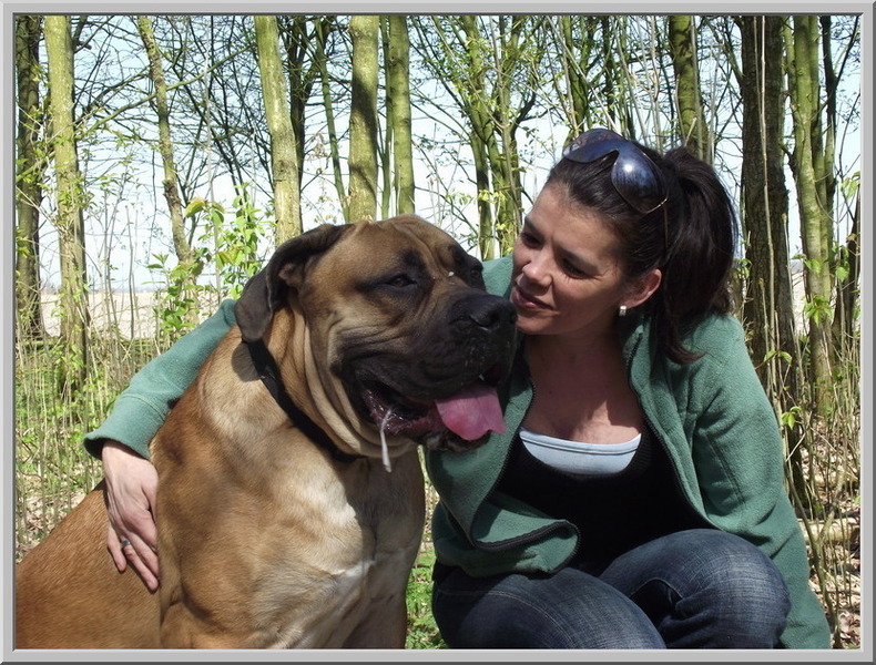 Onderonsje in het bos met vrouwtje