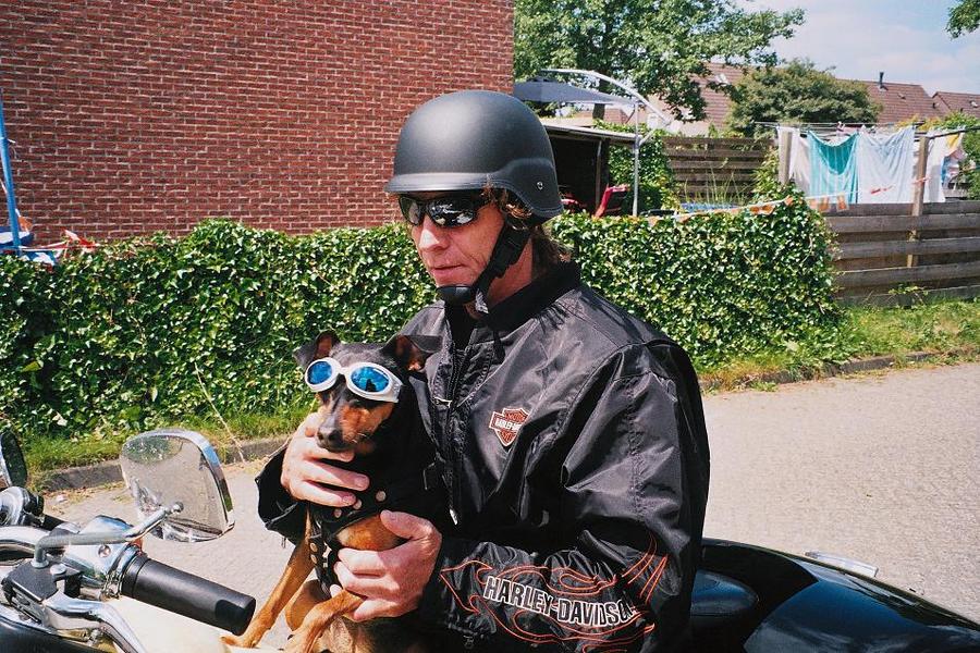 Samen lekker toeren.   