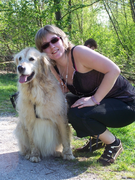 Remi en ik samen aan de zee