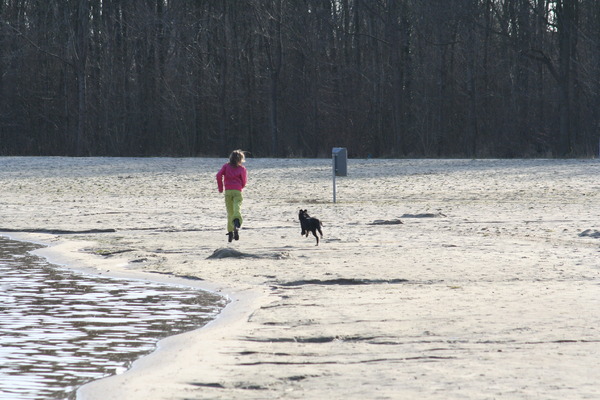spyro en ik op het strand