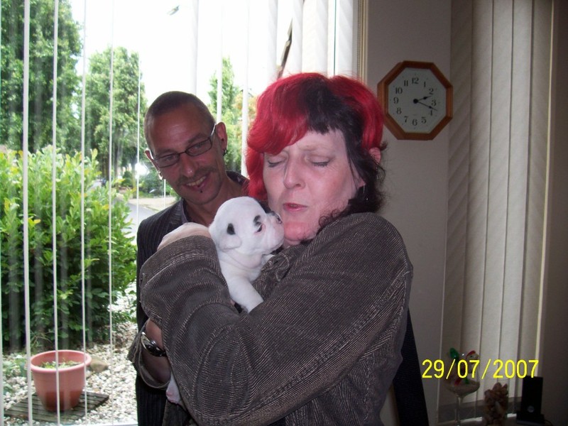 shiva voor het eerst in m'n armen!