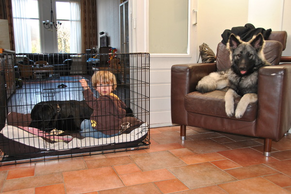 Kind in bench, ik ook vakantie :-)