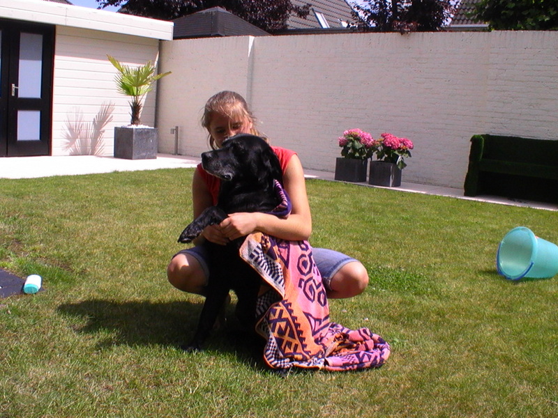 heerlijk genieten van een troetelbeurd