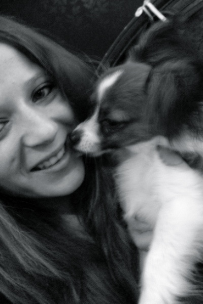 En dan krijg ik een kusje van mijn liefste 