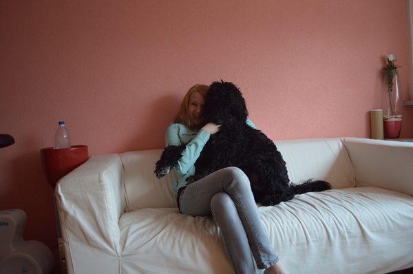 Ik met mijn lieve budsel 