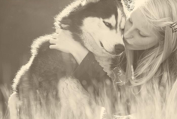 Een kusje voor mijn knappe vent.