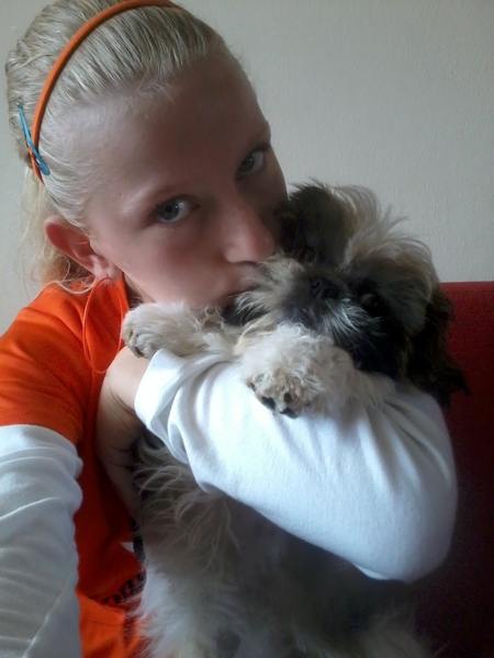 Een kusje voor Roxy!