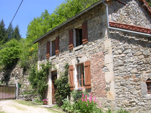 Moulin des Chauteix, molenaarshuisje+Watermolen