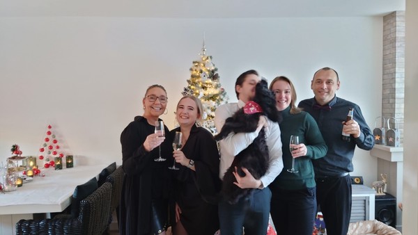 Liefde gaat voor poseren