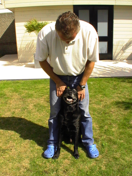 natuurlijk lekker knuffelen!!