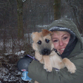 En wat was het vervelend weer, maar zooooooooooooooooo leuk met je pup in t park, da s pas genieten !!
