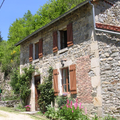 Moulin des Chauteix, molenaarshuisje+Watermolen