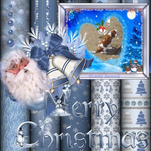 Ik ook op de kerst kaart