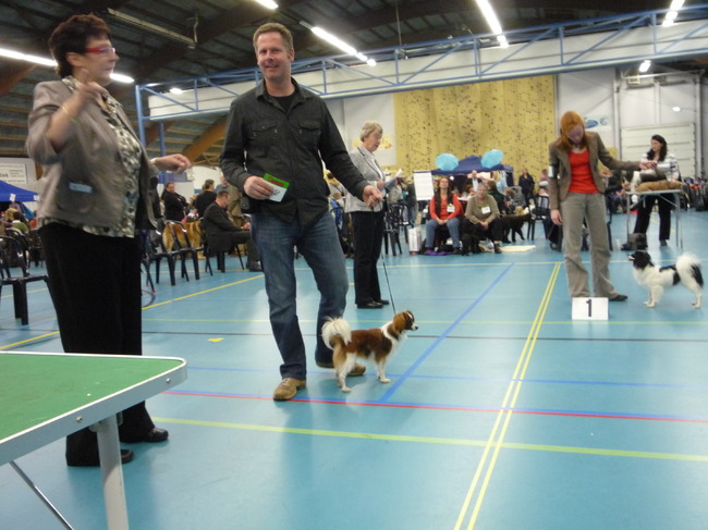 Phalco en Tamika samen in de ring, NKC Veendam '09