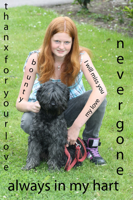 bounty mijn schat, mss ben je ver weg. Maar in mijn hart nog zo dichtbij 