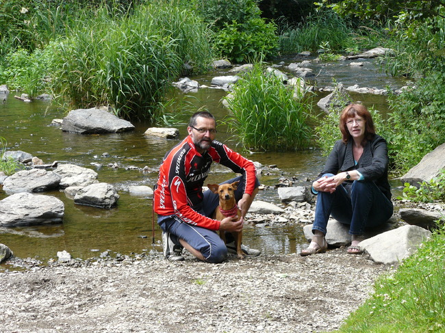 Ardennen Juli 2011...effe poseren met mijn baasjes 