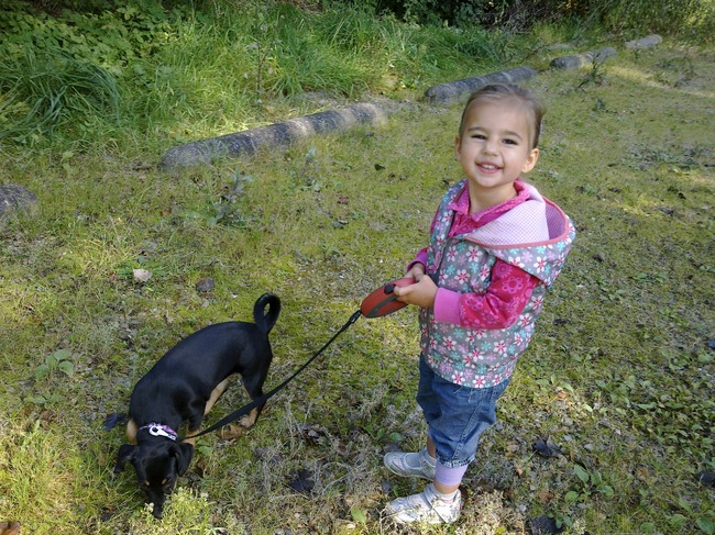 Lkkr samen wandelen. 