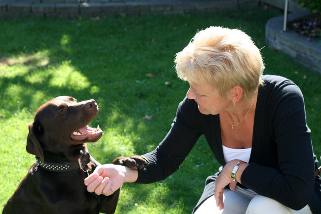 Vind het altijd weer fijn om bij mijn baasje te zijn