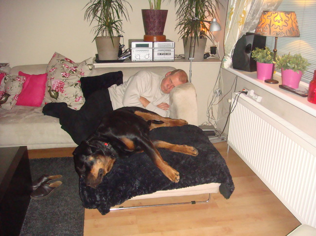 slapen samen met mn baasje