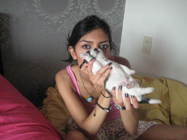 Tibo, bij Vida, waar hij geboren is :-) Zo'n mooie foto :-)