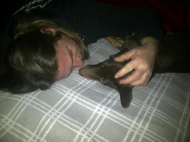 Liefde is... Mijn vriend samen met Camila...