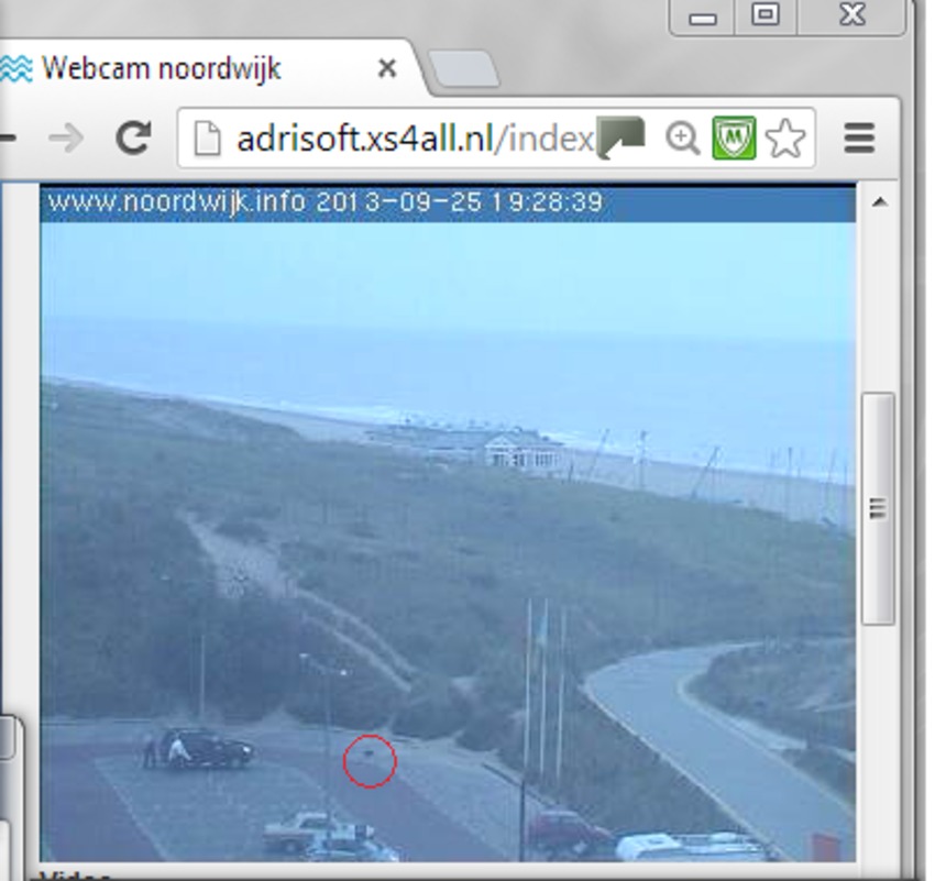 teckel op parkeerplaats